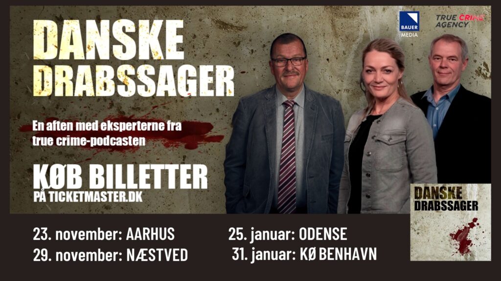 Ny dato til Danske Drabssager podcast tour